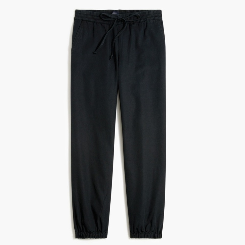 J. Crew Lightweight jogger pant in cotton twill